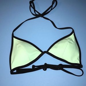 PINK “triangle” string bikini. TOP ONLY